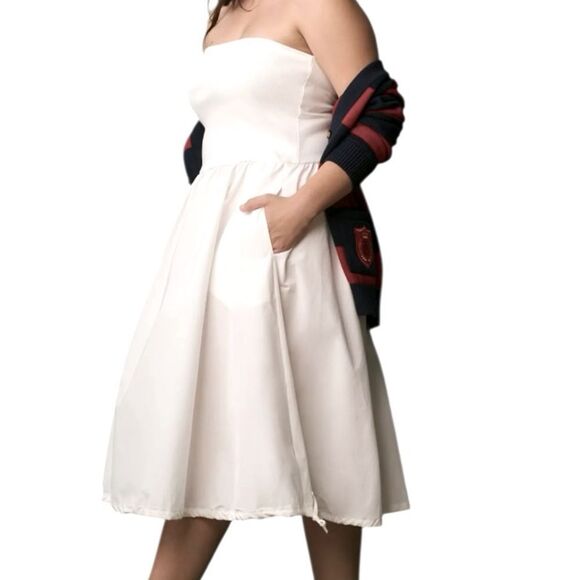 Daily Practice by Anthropologie Strapless Midi Dress Size 3X 📦 - Picture 2 of 9